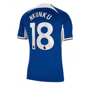 Maillot de foot Chelsea Christopher Nkunku #18 Domicile 2023-24 Manches Courte